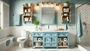 modern DIY bathroom remodel
